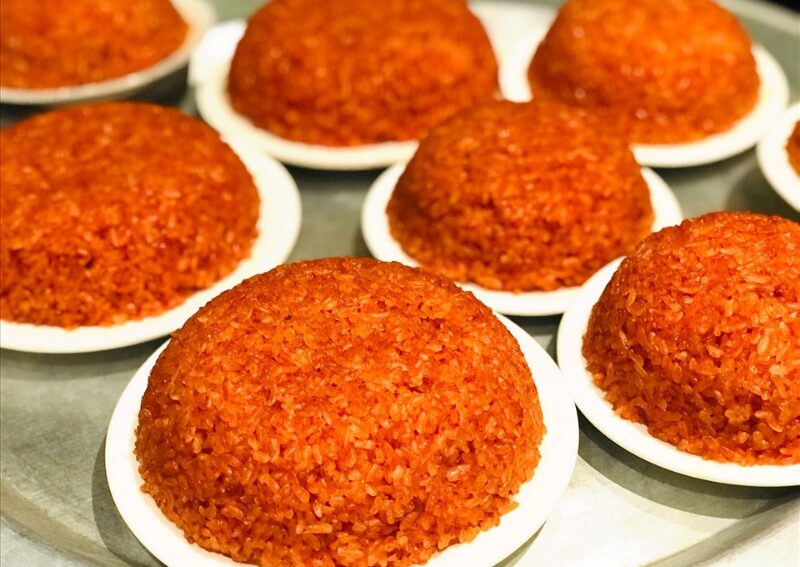 Vietnamese Tet Specialties: Gac Sticky Rice