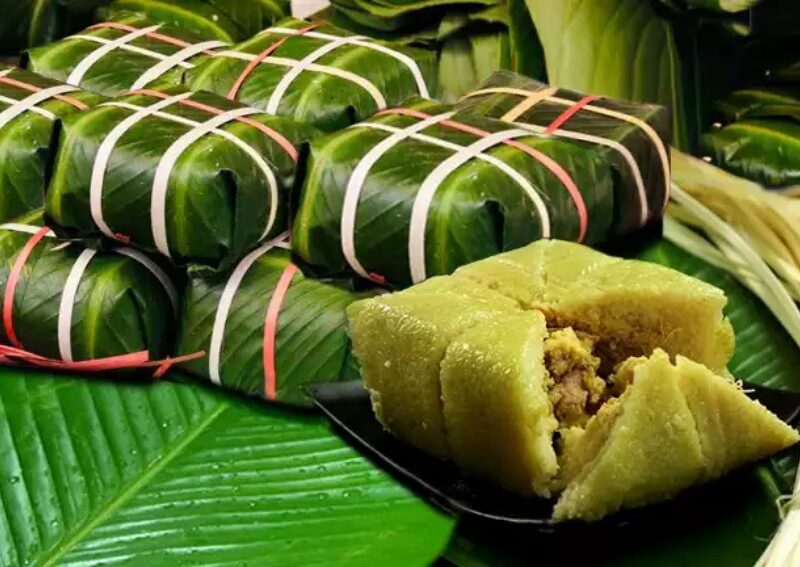 Vietnamese Tet Specialties: Chung Cake