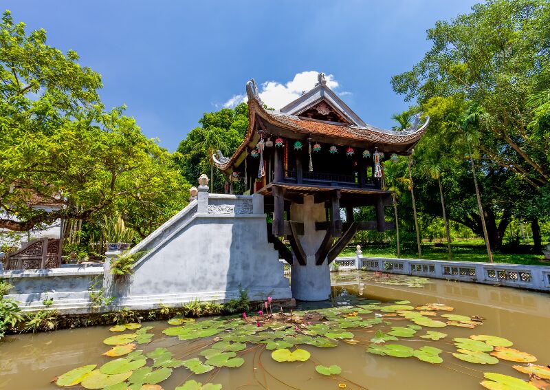 The Legend Behind the Lotus: A Ly Dynasty Vietnam Pagoda