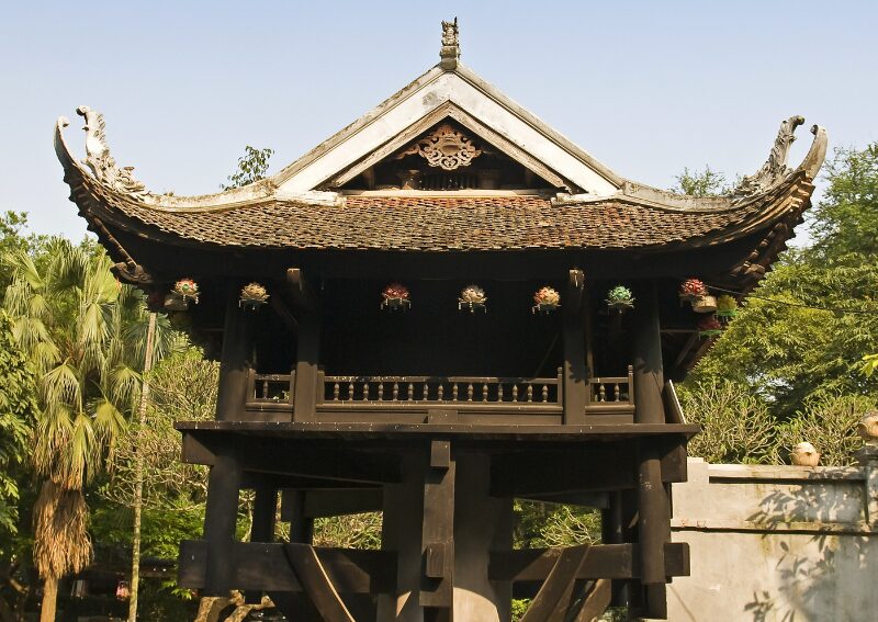 One Pillar Pagoda Hanoi - The Pavilion and Its Proportions