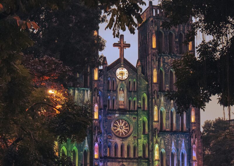 St. Joseph's Cathedral Hanoi Photography: After Dark
