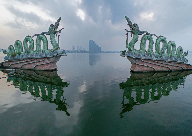 West Lake Hanoi: Porcelain Dragons
