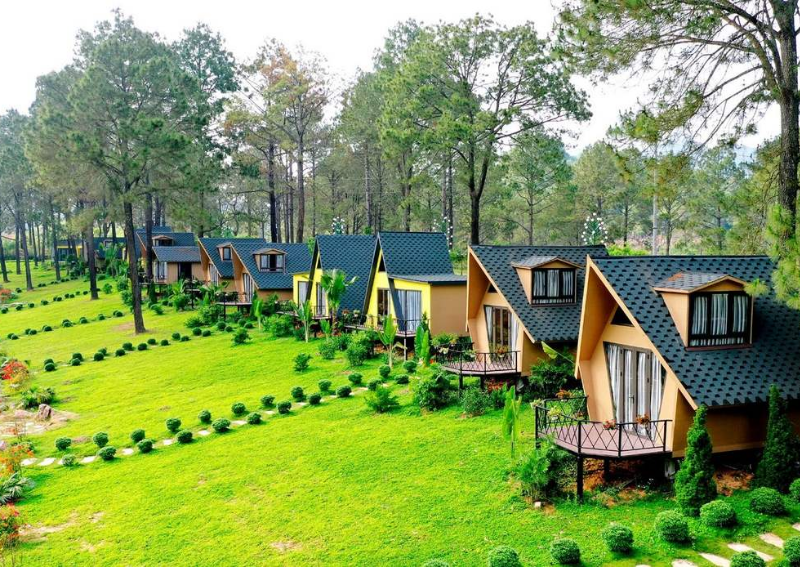 where to stay in moc chau