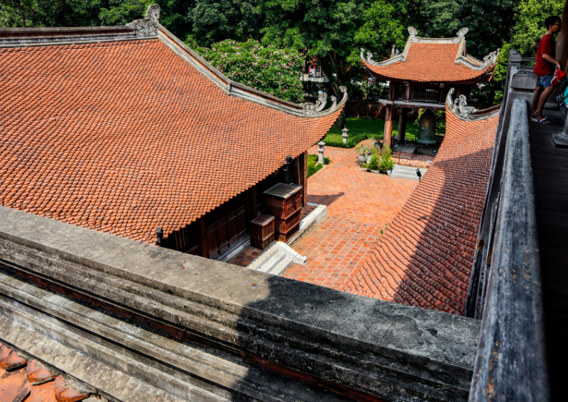 What to See at Temple of Literature Hanoi - Second courtyard