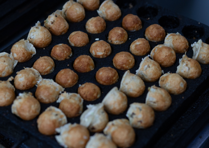 How Banh Ran Hanoi Is Made - The Filling