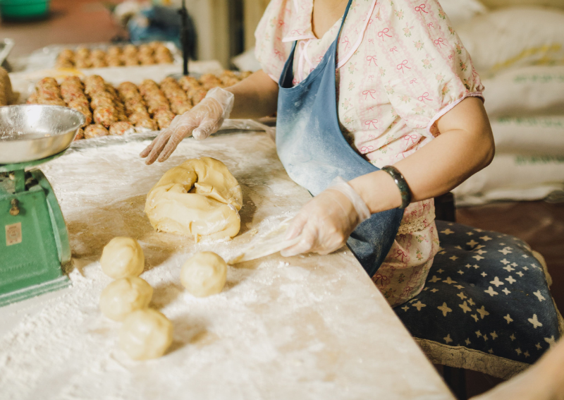 How Banh Ran Hanoi Is Made - The Dough