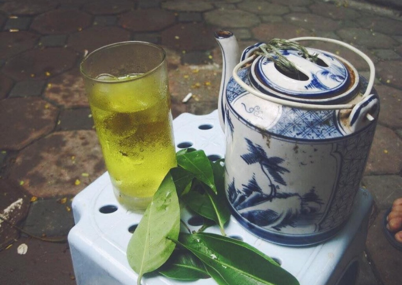 Vietnamese Street Drinks - Nuoc Voi: Voi Leaf Tea