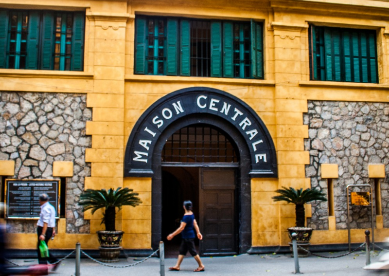 Hoa Lo Prison - The Main Entrance and Gatehouse