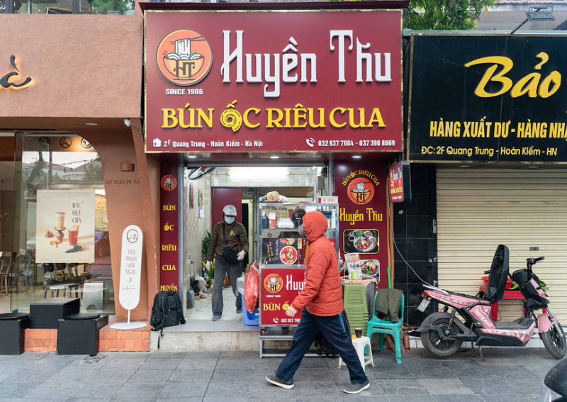Where to Eat Bun Rieu Cua in Hanoi - Hanoi Food Tour:
