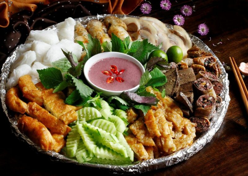 14+ Must-Try Dishes in Hanoi - Bun Dau Mam Tom