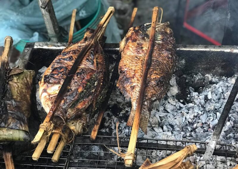 What to Eat in Mu Cang Chai - Ca Suoi Nuong