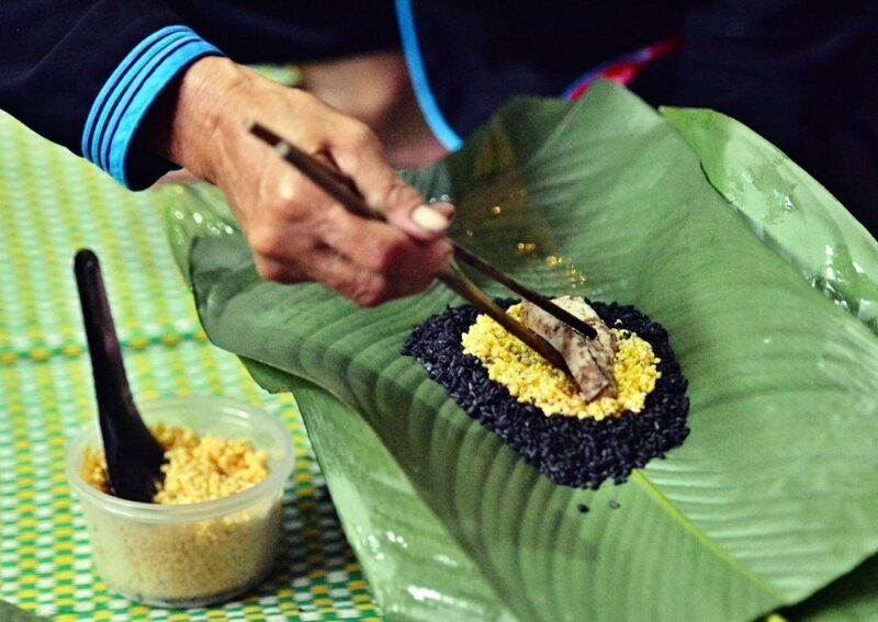 What to eat in Sapa - Banh Chung Nang