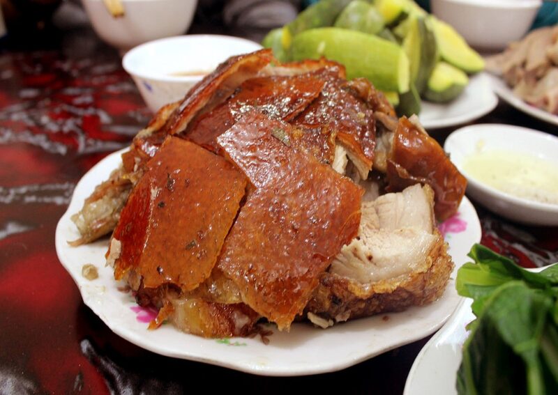 What to eat in Sapa - Lon Cap Nach - Sapa Pork