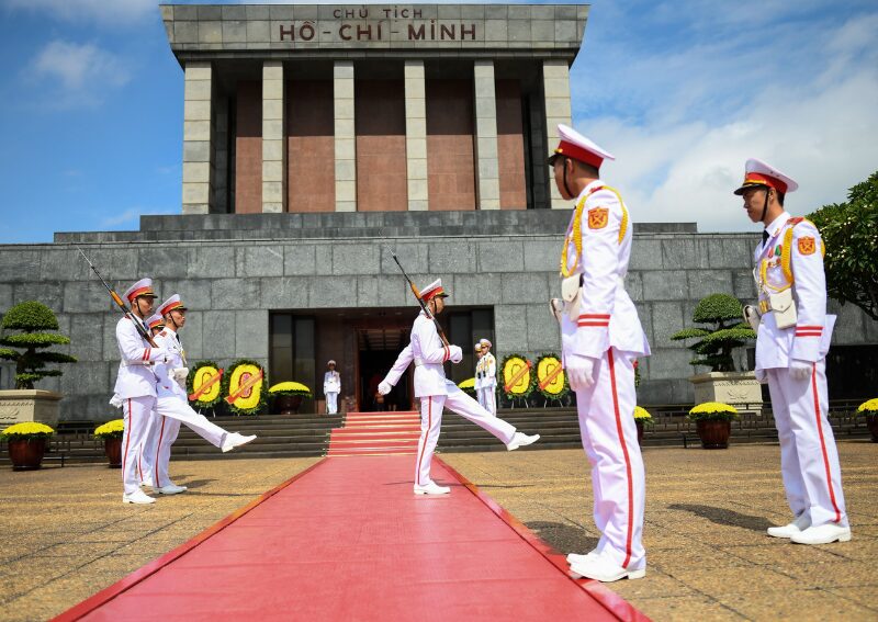 Rules inside the Ho Chi Minh Mausoleum