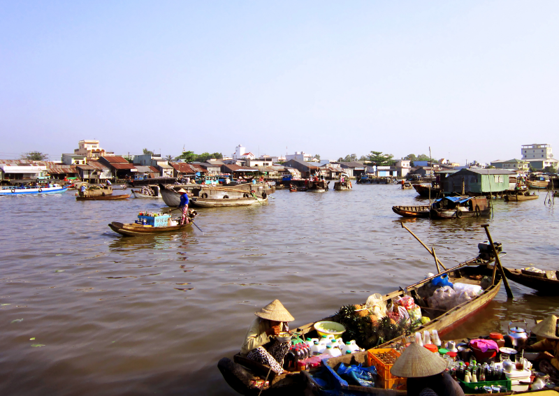 Getting Around Mekong Delta Vietnam