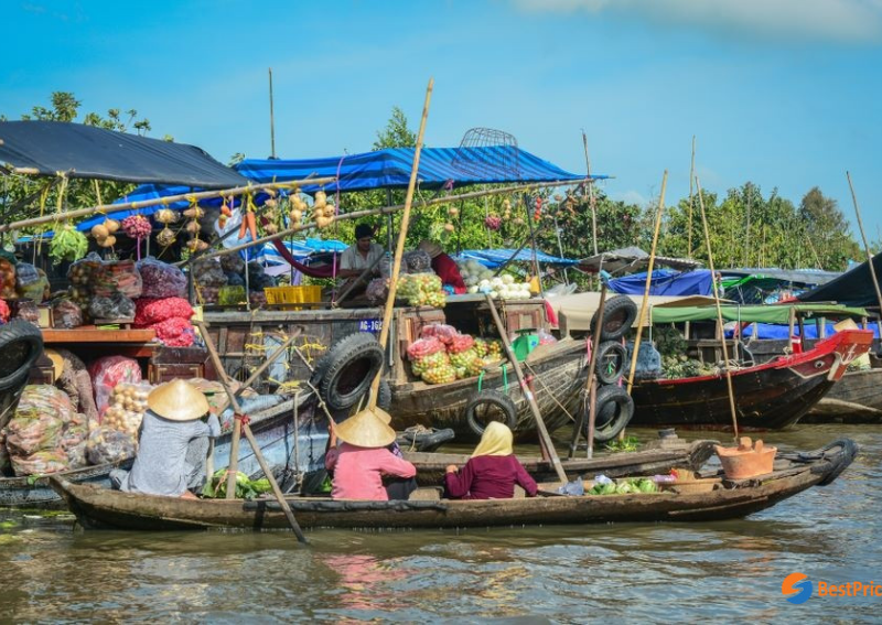 Places to Visit in Ca Mau Vietnam - Nga Nam Floating Market