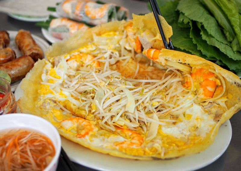 Saigon Food Map: Bánh xèo