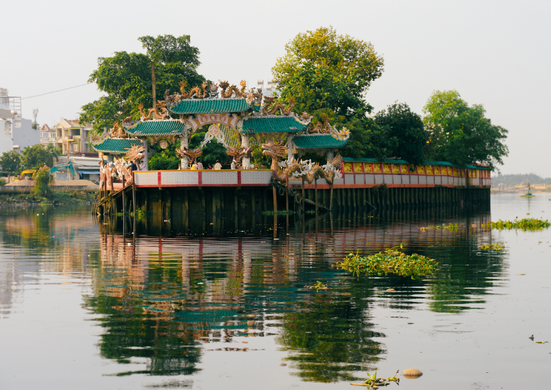 things to do in Ho Chi Minh City - Phu Chau Floating Temple