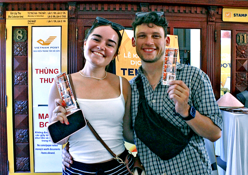 The Stamp Booth Saigon Central Post: Saigon's Most Charming New Photobooth Experience
